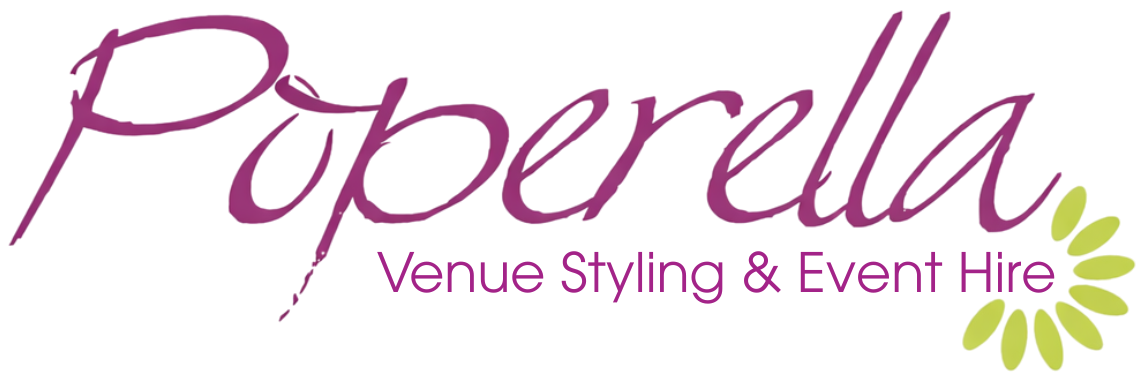 Poperella Venue Styling & Event Hire original logo