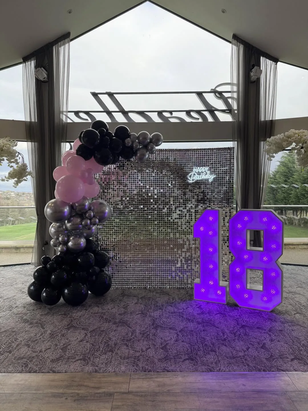 RGB light-up numbers