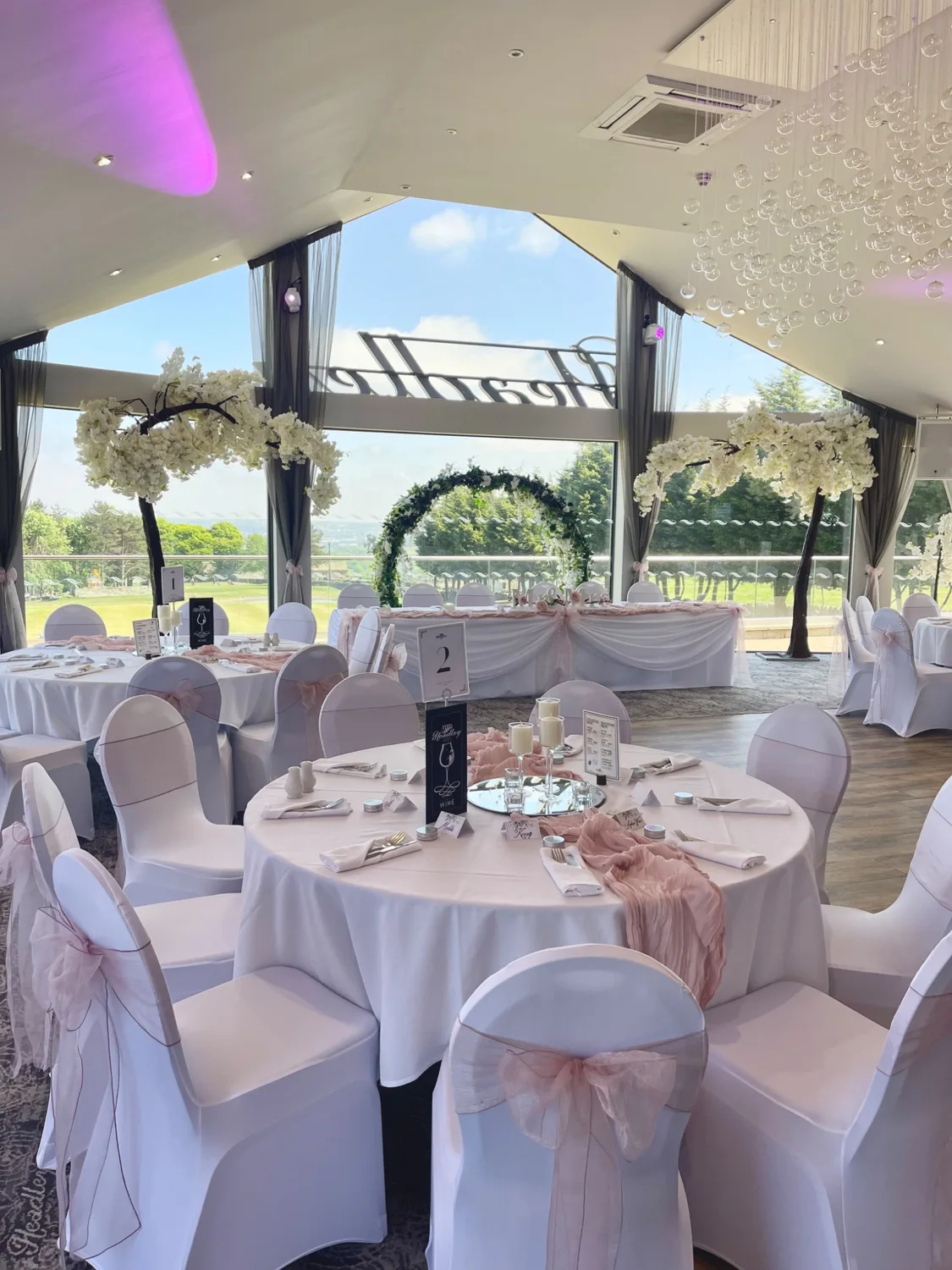 Bespoke wedding styling